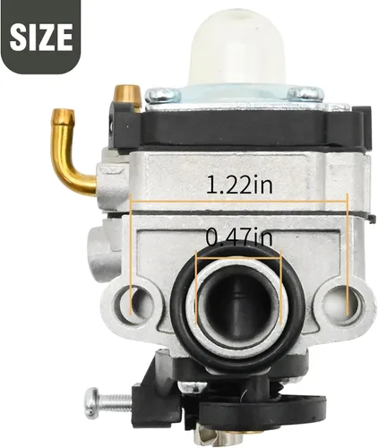 Miniatura 2 de Hoypeyfiy Reemplazo de carburador para soplador de hojas Makita BHX2500 BHX2500V PB2504 EH450 H2500 BHX2500CA 24.5 cc 168641-9 592-60220-01