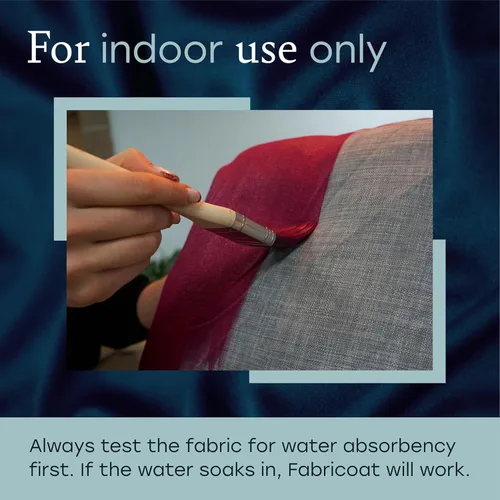Miniatura 9 de Fabricoat - Pintura textil para muebles - 8.5oz / 250ml Rojo - Restaura o cambia el color de sofás, sillas, tapicerías, muebles blandos, interiores