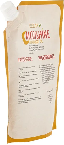 Miniatura 2 de Ecoslay Aceite Moonshine para el cabello y el cuerpo, Scrunch Out the Crunch (SOTC), calma los talones y codos secos, pre-poo, masaje del cuero