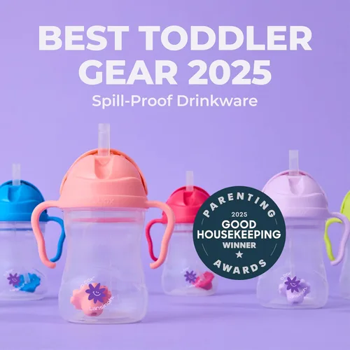 Miniatura 8 de Lansinoh b.box - Vaso para beber con popote con peso para bebés de 6 meses en adelante, a prueba de fugas, sin BPA, taza de 8 onzas, para beber