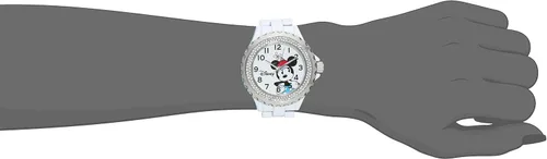 Miniatura 2 de Disney Adult Enamel Sparkle Analog Quartz Bracelet Watch