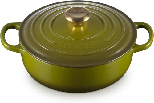 Miniatura 15 de Le Creuset Horno Sauteuse Signature de hierro fundido esmaltado, 3.5 cuartos, Regaliz