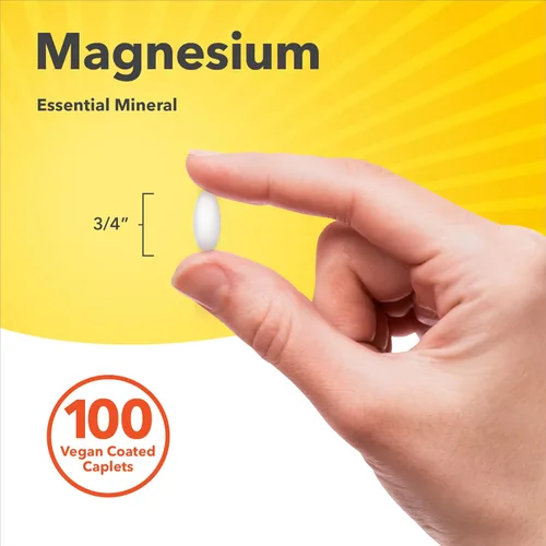 Miniatura 6 de Sundance Suplemento de magnesio 500 mg Óxido 100 comprimidos recubiertos Vegetariano, sin OMG y sin gluten