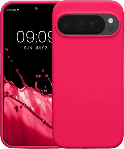 Miniatura 177 de kwmobile Funda Compatible con Google Pixel 6 Pro - Funda de teléfono de silicona TPU con acabado suave - Azul Arrecife
