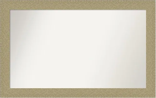 Miniatura 113 de Amanti Art Espejo de pared personalizado no biselado (24.25 x 24.25 pulgadas), marco dorado de mosaico, varios tamaños personalizados, espejo