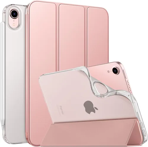 Miniatura 40 de MoKo Funda para el nuevo iPad mini 7 (A17 Pro) 2024, Funda para iPad mini de 6ª generación 2021 (21,08 cm), Funda para iPad mini 6, Funda trasera