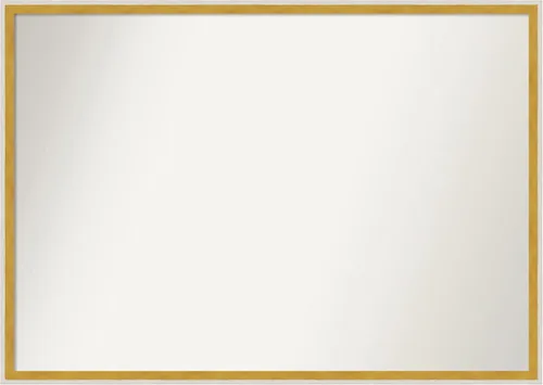 Miniatura 951 de Amanti Art Espejo de baño blanco para sobre el fregadero, 32 x 45 pulgadas, espejo de tocador rectangular blanco esbelto, marco de madera moderno