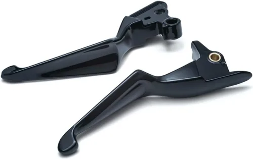 Miniatura 7 de Kuryakyn 1848 Accesorio para Manillar de Motocicleta: Palancas de Activación de Embrague y Freno Boss Blades para Motocicletas Harley-Davidson