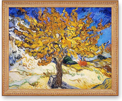 Miniatura 104 de A&T ARTWORK Noche estrellada sobre el Ródano de Vincent Van Gogh. Tamaño del marco: 36 x 30 pulgadas, tamaño de la imagen: 30 x 24 pulgadas