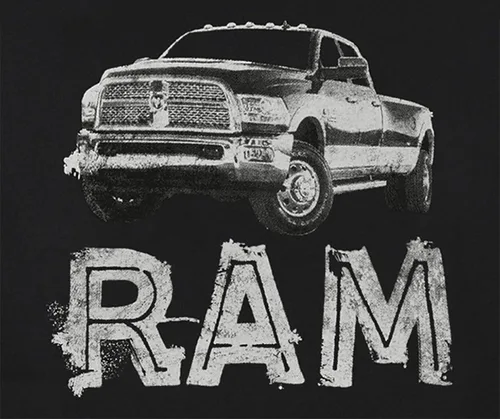 Miniatura 2 de JH DESIGN GROUP Sudadera con capucha Dodge RAM con logotipo de camión para hombre