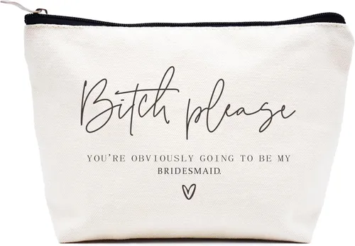 Miniatura 164 de LIBIHUA Obtener regalo de boda - Bolsa de maquillaje bolsa de cosméticos bolsa de viaje, Beige, 10-En Mi Madre del Pájaro