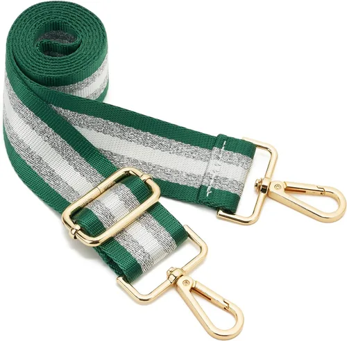 Miniatura 30 de ZOOEASS - Correa de repuesto para cartera, para colgar en el hombro o para cruzar, ancha y ajustable, de lona