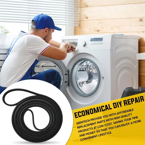 Miniatura 6 de 341241 Correa de tambor para secadora - Ajuste exacto para secadora Whirlpool y Kenmore - Reemplaza: AP2946843, W10127457, FSP341241, 8066065