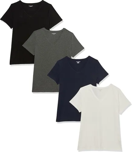 Miniatura 242 de Amazon Essentials Women's Regular-Fit Short-Sleeve Crewneck T-Shirt