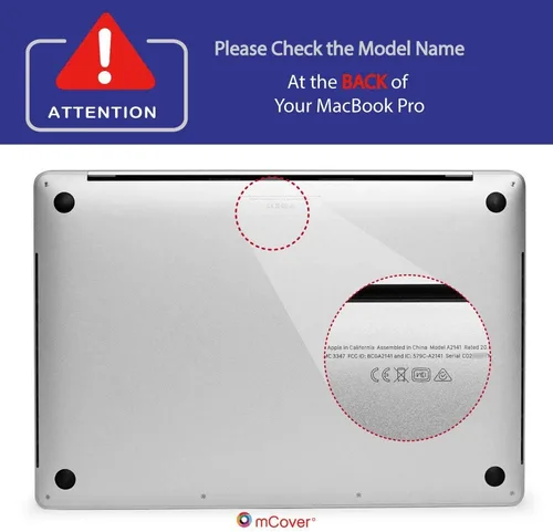 Miniatura 3 de mCover Funda rígida para MacBook Pro modelo A2141 de 16 pulgadas de finales de 2019
