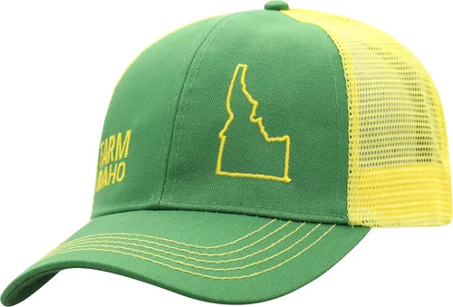 Miniatura 84 de John Deere Gorra de béisbol con logotipo y malla trasera con contraste, para hombre