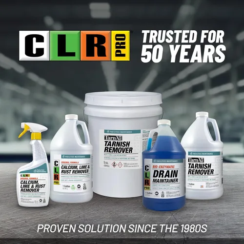 Miniatura 9 de CLR PRO - Tratamiento comercial de drenaje y trampa de grasa, fórmula microbiana de mantenimiento preventivo, botella de 1 galón