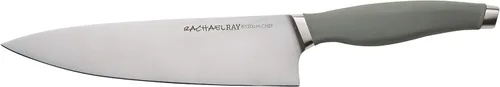 Miniatura 5 de Rachael Ray Juego de cuchillos japoneses de acero inoxidable con fundas, cuchillo de chef de 8 pulgadas, cuchillo Santoku de 5 pulgadas y cuchillo