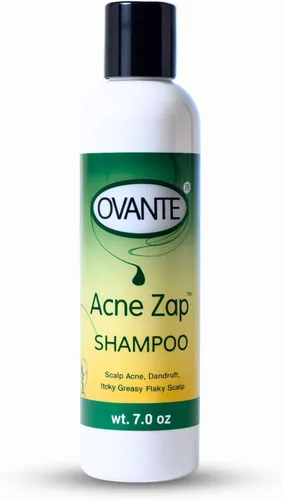Acne Zap - Champú para el acné del cuero cabelludo – Cuero cabelludo transparente del acné, granos y granos 6.0 oz