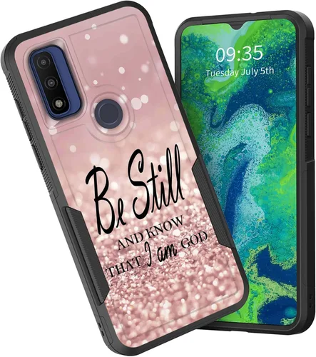 Miniatura 181 de Funda protectora para Motorola Moto G Stylus 5G 2025/Moto G Stylus 5G 2026, funda protectora híbrida de doble capa resistente a prueba de golpes
