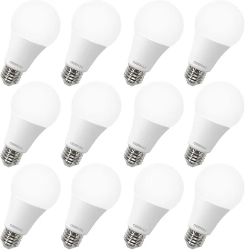 Miniatura 11 de DEGNJU - Bombillas LED A19, bombillas de luz diurna de 5000 K de 100 vatios, 1500 lúmenes, base estándar E26, no regulables, bombillas LED de 13