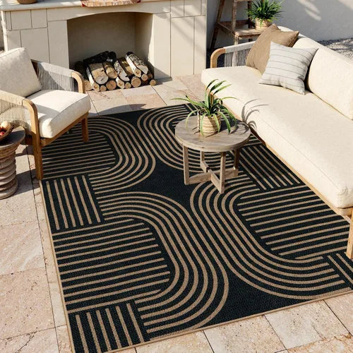 Miniatura 47 de Alfombra Moderna de Yute Fácil de Limpiar Arcoíris Lahome, 2x6 Alfombra de Pasillo Lavable para Cocina, Alfombras de Pasillo para Pasillos, Alfombra