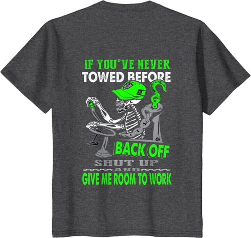 Miniatura 25 de Proud Tow Truck Operator - Camiseta, Negro, S