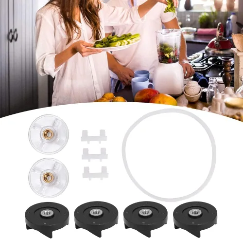 Miniatura 2 de Gavigain Reemplazo de engranaje base, 6 engranajes base y engranaje de cuchilla de repuesto para licuadora 250W – Accesorios de licuadora, reemplazo