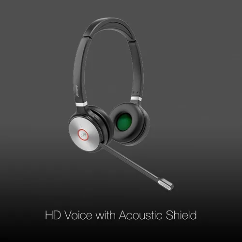 Miniatura 2 de Yealink WH66 Teams - Auriculares DECT certificados por equipos, se conectan al escritorio, PC/Mac, softphones - Funciona con equipos, Zoom