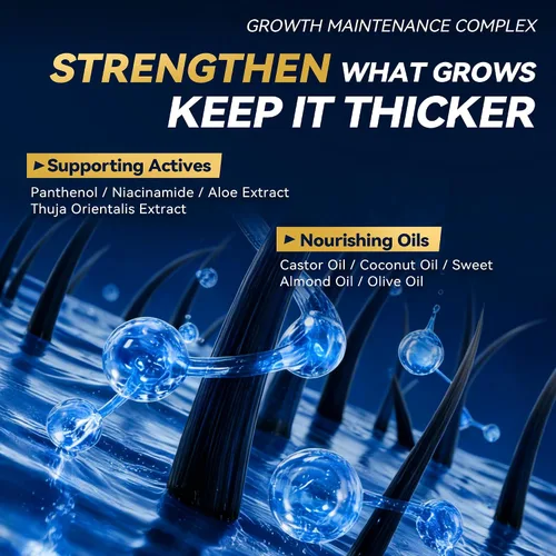 Miniatura 4 de Minoxidil para hombres Suero para el crecimiento de la barba: Extra Strength 5% Minoxidil Spray para hombres Tratamientos de crecimiento de barba