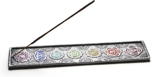 Miniatura 10 de Quemador de incienso hecho a mano con compartimento de almacenamiento, colector de cenizas para meditación, yoga, atrapa todas las cenizas, regalo