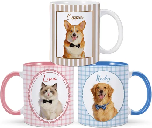 Miniatura 9 de Taza de café personalizada con cara de bebé, taza personalizada con foto, nombre y título, cumpleaños, Navidad, día del padre, día de la madre, baby