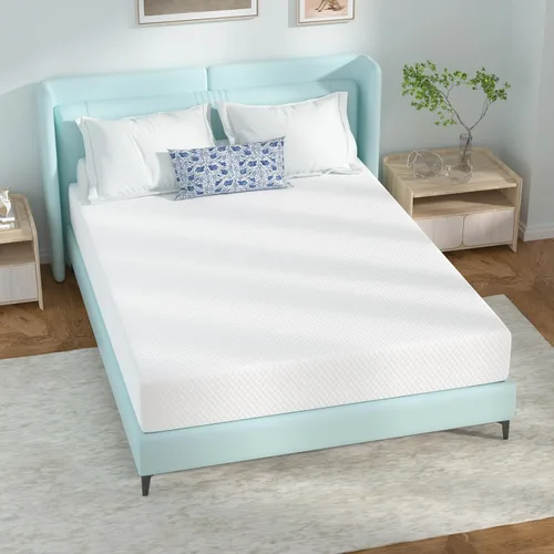 Miniatura 11 de Colchón individual de 5 pulgadas para niños, colchón de espuma viscoelástica de gel para un sueño cómodo y alivio de presión, soporte de firmeza