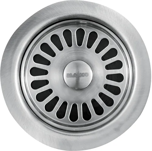Miniatura 7 de BLANCO, Brida de eliminación de basura de cocina SILGRANIT emparejada en gris metálico 442229, 3.5 pulgadas
