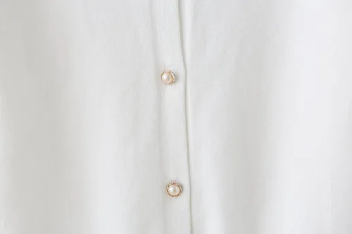 Miniatura 5 de SMILING PINKER cardigan de cuello redondo para niñas