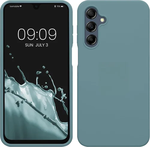 Miniatura 273 de kwmobile Funda Compatible con Samsung Galaxy A14 5G - Funda de teléfono de TPU y silicona con acabado suave - Verde Lima