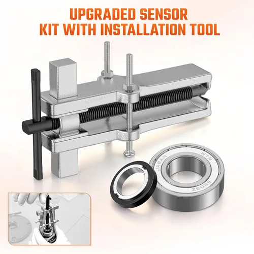 Miniatura 2 de CLUBRALLY Club Car Sensor de velocidad y kit de imán GE para carrito de golf DS IQ y precedent con motor GE solo OEM # 102265601 120402100