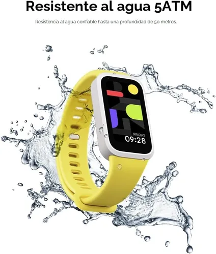 Miniatura 10 de XIAOMI Smart Band 9 Active Versión Global 1.47'' Pantalla Vida de Batería de 18 Días Modos Monitoreo de Salud y Fitness Todo el Día 5ATM (Negro)