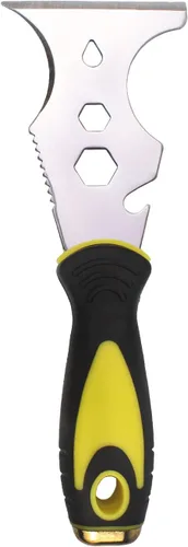 Herramienta de acero inoxidable para varios pintores, raspador de pintura, cuchillo de cinta, cuchillo de masilla de 3 pulgadas, raspador de pintura