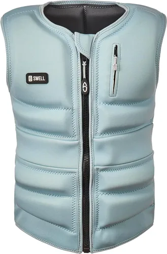Miniatura 13 de SWELL Wakesurf Chaleco de neopreno para mujer diseñado exclusivamente para wakesurf, ¡pero ideal para todas las demás actividades acuáticas! Azur
