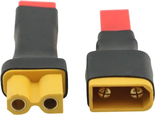 Miniatura 5 de 4 adaptadores de conector negro XT30/XT-30 macho a JST (2 x XT30 macho a JST hembra, 2 x XT30 hembra a JST macho)