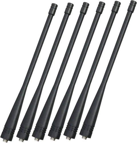 Miniatura 9 de Samcom Antena corta de radio bidireccional con SMA-hembra, antena elástica y no deformable de 3.4 pulgadas para Walkie Talkies UHF 400-480MHz