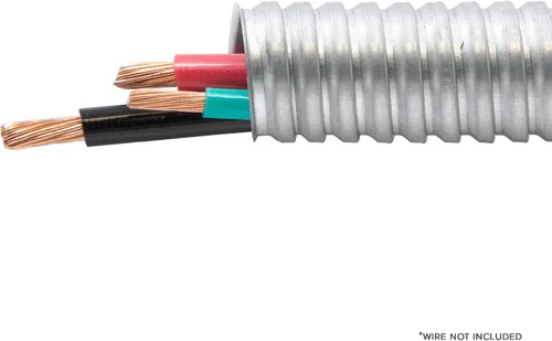 Miniatura 8 de Maxxima Conducto flexible de acero galvanizado de 1 pulgada x 25 pies, rollo eléctrico de 25 pies de Greenfield