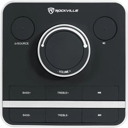 Miniatura 5 de Rockville ONE-Tower BG Sistema de altavoces todo en uno Bluetooth+HDMI/Óptico/RCA All-In-One System, USB Playback, 200W Peak, 60W RMS, Remote