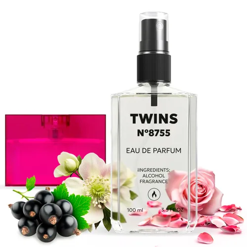 Miniatura 172 de TWINS Impresión de Bouquet Floral Perfume para mujer Eau de Parfum No.1179 3.4 fl oz (100 ml)