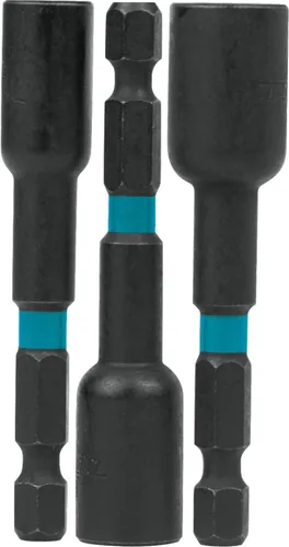 Makita Impactx Juego de desarmadores magnéticos de 6 pulgadas, 3 piezas