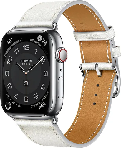 Miniatura 42 de LB1 - Correa de cuero para Apple Watch para mujeres y hombres, SE Ultra 2 de 1.575 in 1.732 in 1.811 in 1.654 in 1.772 in 1.614 in 1.496 in 1.929 in