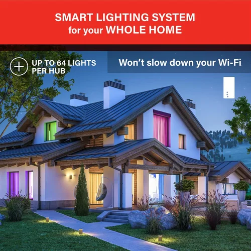Miniatura 14 de Sengled Smart Home Hub Z01-hub, bombillas inteligentes Zigbee Smart Products usadas, compatibles con Alexa, Google Assistance, blanco, 1 paquete