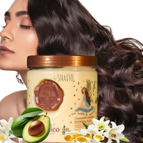 Miniatura 5 de SHAEIO RITUAL BOTÁNICO Mascarilla para el Cabello de Origen Botánico Bomba Botánica S.O.S. Repara y Reduce la caída del cabello y Acelera