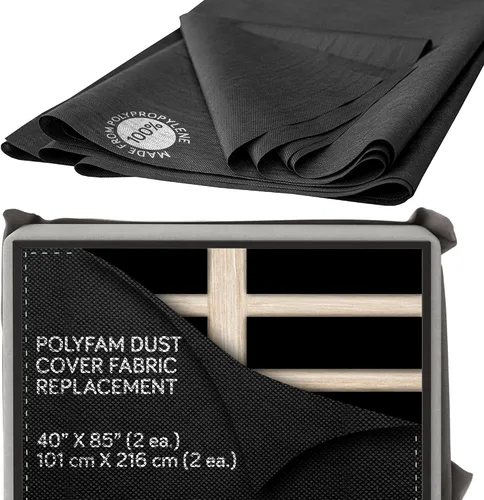 Funda antipolvo para cama, tela de repuesto para parte inferior de colchón o base, telas de batista, tela de tapicería para cama, King/Cal-King 40 x